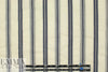 Italian silk/viscose yarn-dye striped organza