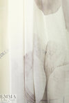 Carmen Marc Va1vo 'grand flower' silk chiffon