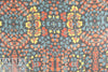 Italian rorschach folk flower silk chiffon 1.25 yd