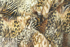 NY designer animal print montage silk georgette .70 yds