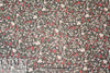 NY designer textured silk sheer - little floral 1.75 yds