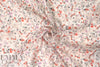 NY designer silk jacquard weave floral sheer