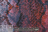 NY designer 'reptile ombre' silk georgette 2 yds