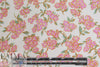 Italian vintage bouquets silk micro-twill
