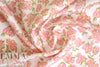 Italian vintage bouquets silk micro-twill 1.5 yds