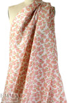 Italian vintage bouquets silk micro-twill