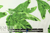 CA designer leafy greens silk stretch charmeuse