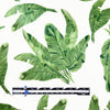 CA designer leafy greens silk stretch charmeuse 2 yd