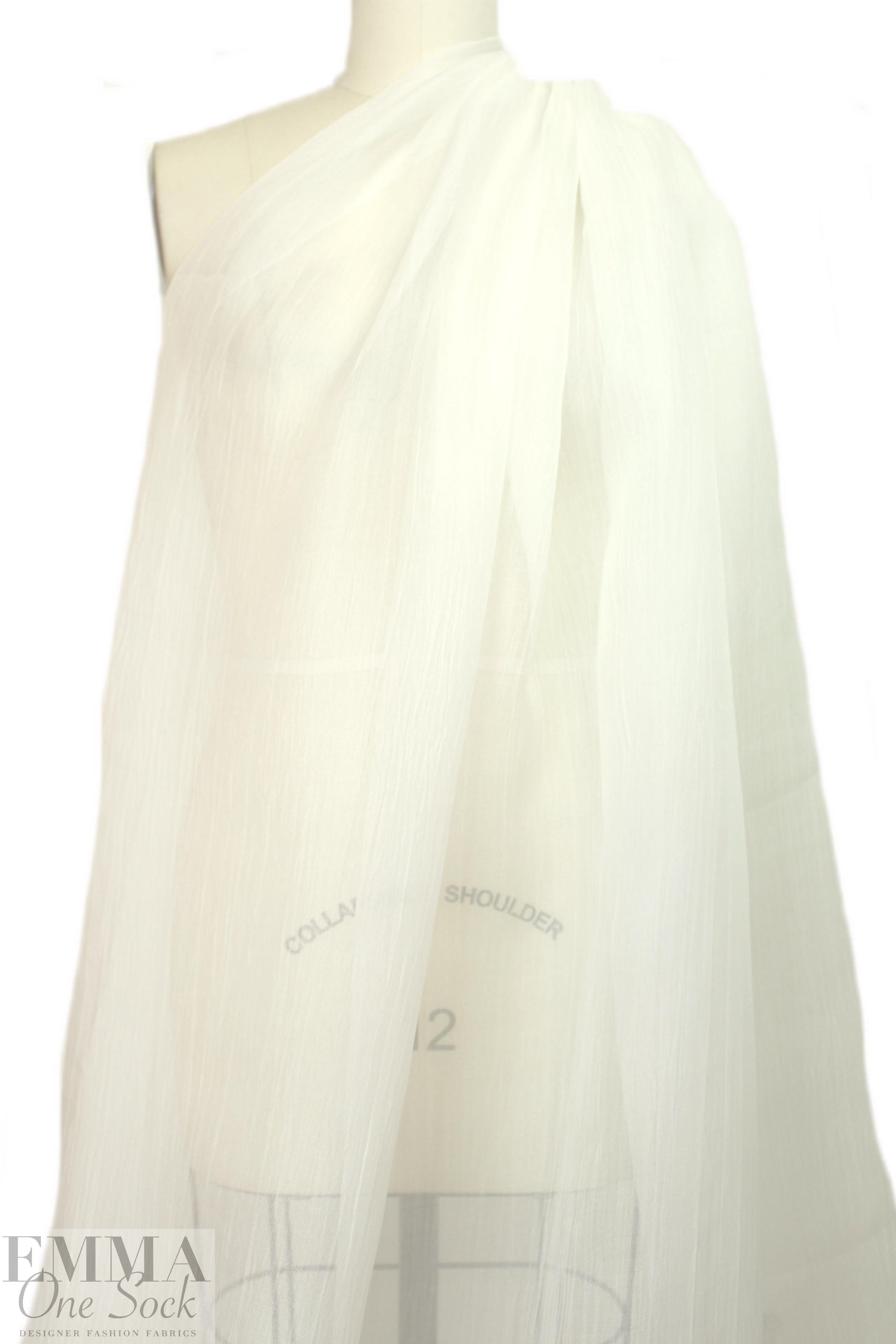 Monique Lhui11er Italian all silk sheer tulle netting 1.5 yd