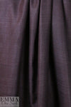 CA designer grape mist silk tweed suiting