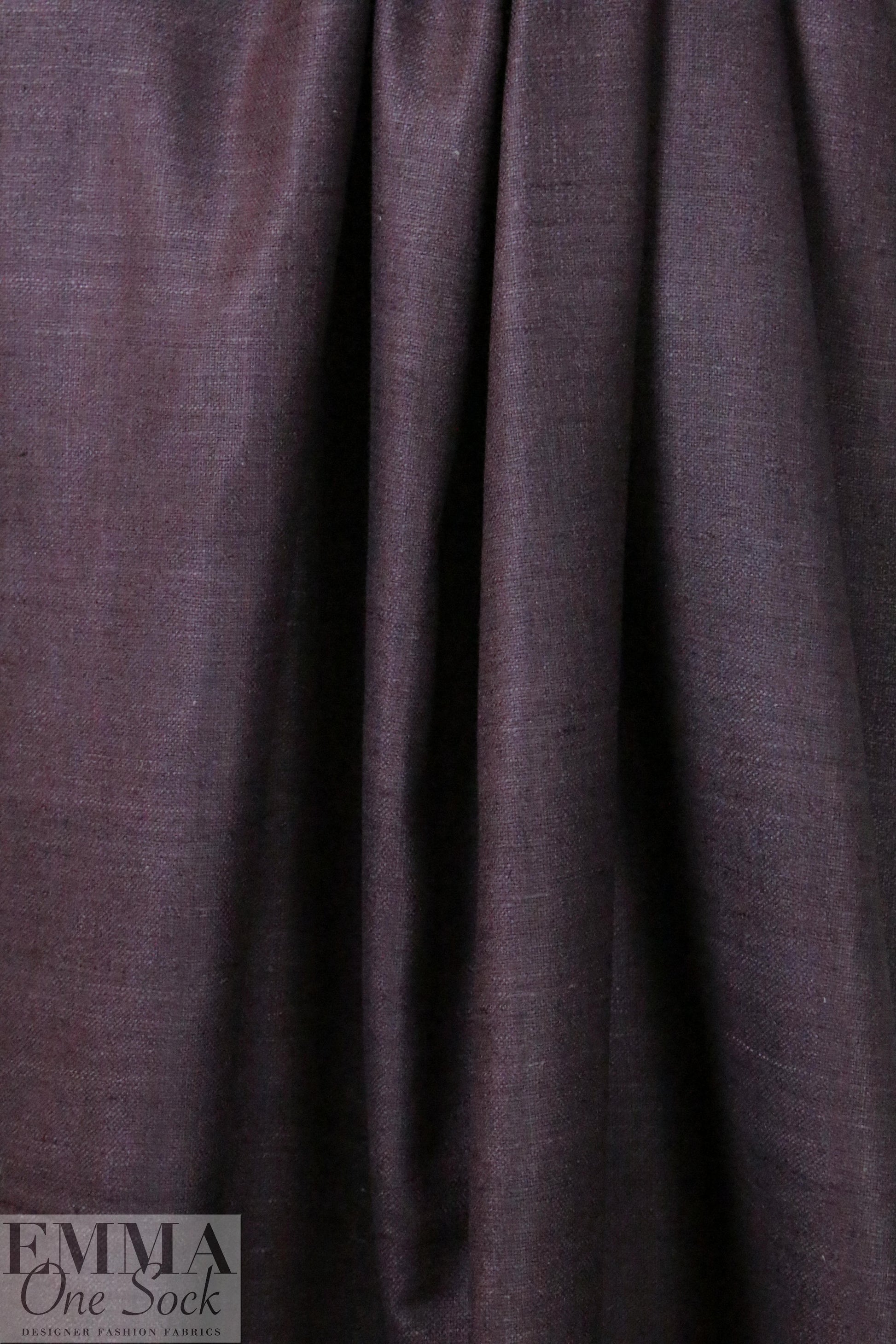 CA designer grape mist silk tweed suiting