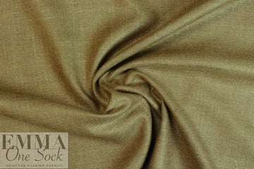 CA designer woodsy brown silk tweed suiting