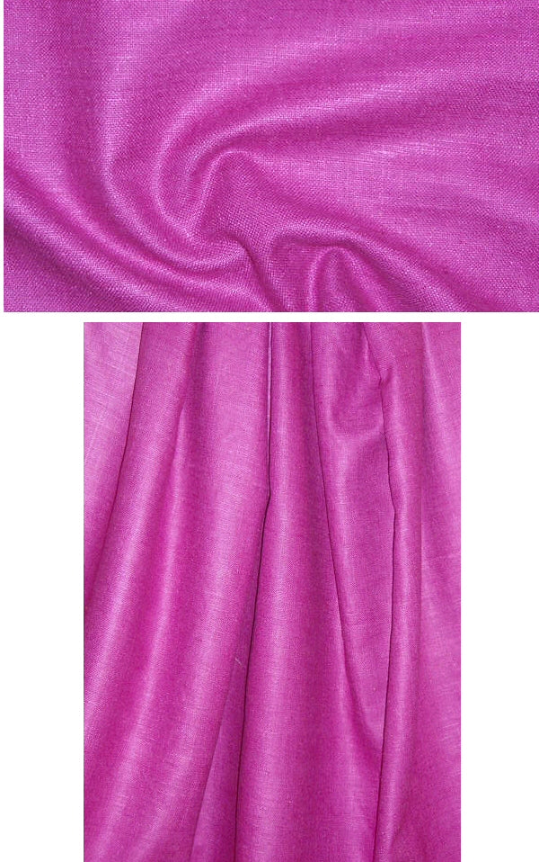 NY designer silk tweed - fuschia 1.875 yd
