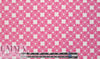 CA designer silk twill woven - pink/white graphic