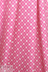 CA designer silk twill woven - pink/white graphic