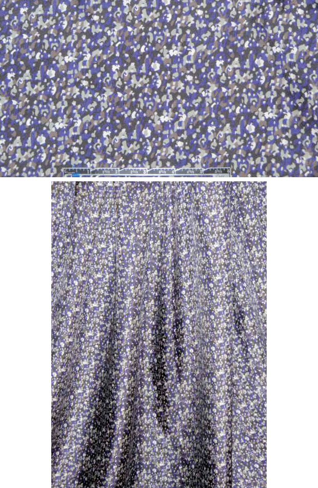 David Meister little mosaic print silk twill