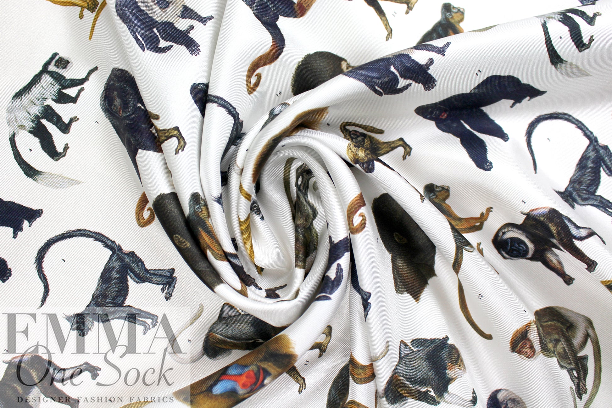 Bur6erry Italian 100% silk twill - primate collection 1.66 yd