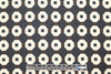 Italian designer silk twill woven - octagon graphic