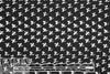 Italian silk twill woven - black/white motif