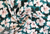 NY designer Nadia floral silk/viscose twill