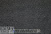 NY designer black/white specks hammered silk 1.25 yds