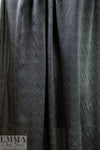 NY designer black/white specks hammered silk 1.25 yds