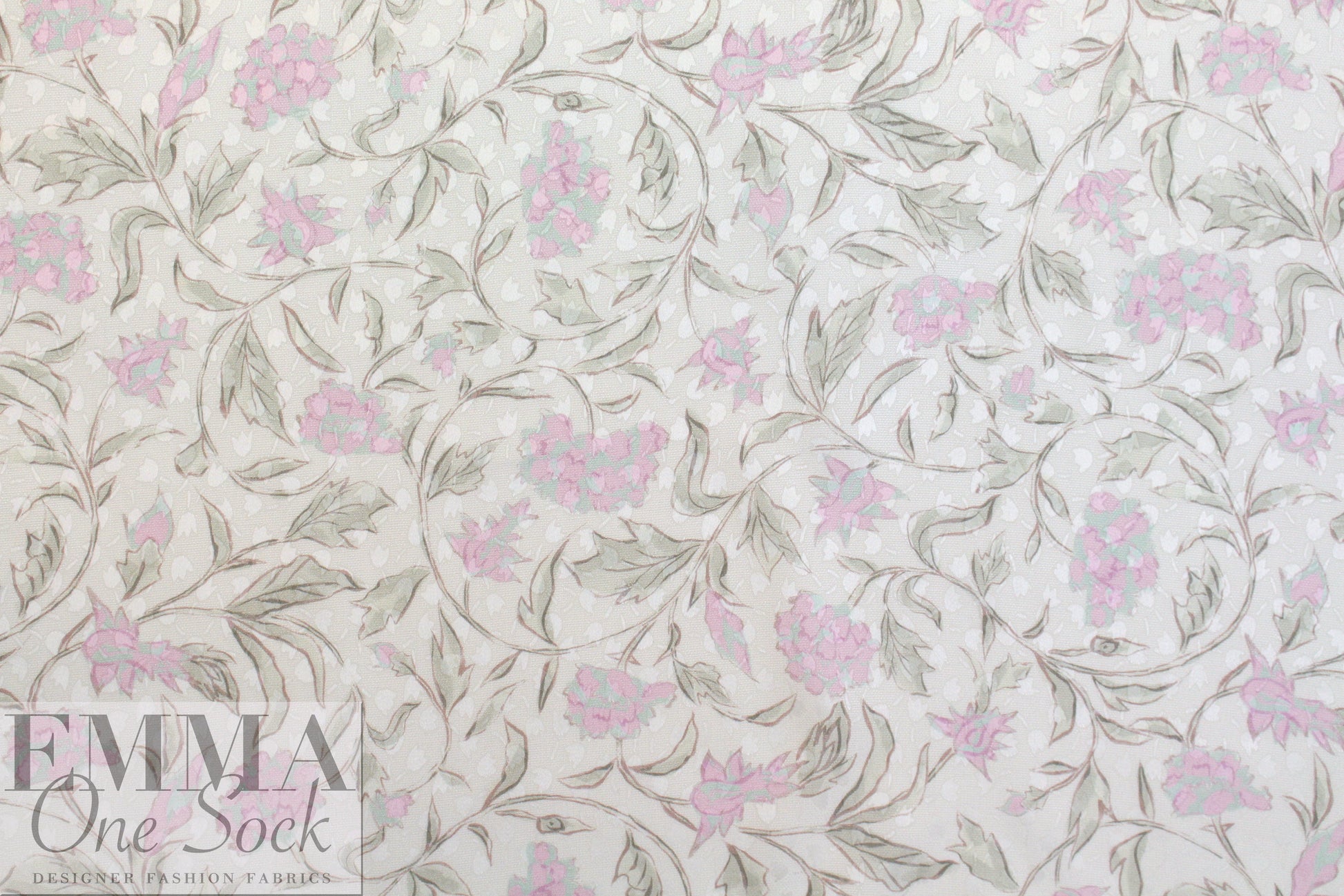 NY designer viscose/silk jacquard - woodland whispers