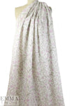 NY designer viscose/silk jacquard - woodland whispers