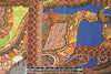 Etr0 paisley design satin back crepe silk/viscose woven