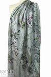Italian viscose/silk - love birds