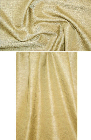 Anne K1ein gold silk/viscose suiting 1.375 yds