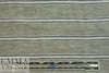 Italian viscose/silk yarn dyed voile - gray/navy stripe 1.75 yds