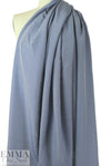 Italian viscose/silk yarn dyed voile - chambray stripe