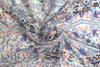 Italian decoflora 2 crinkle silk/viscose woven