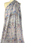 Italian decoflora 2 crinkle silk/viscose woven