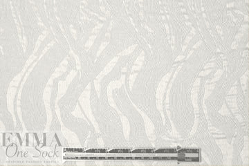 Derek L@m viscose/silk stretch textured jacquard - pearl 1.66 yd