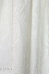 Derek L@m viscose/silk stretch textured jacquard - pearl 1.66 yd