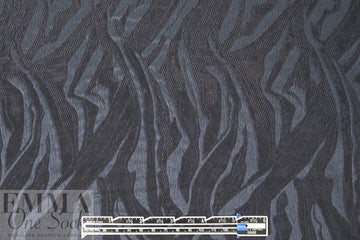 Derek L@m viscose/silk stretch textured jacquard - navy