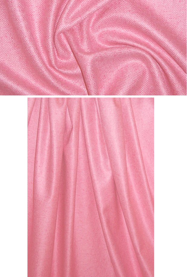 0DL designer silk/wool tweed - pretty pink 2.5 yds