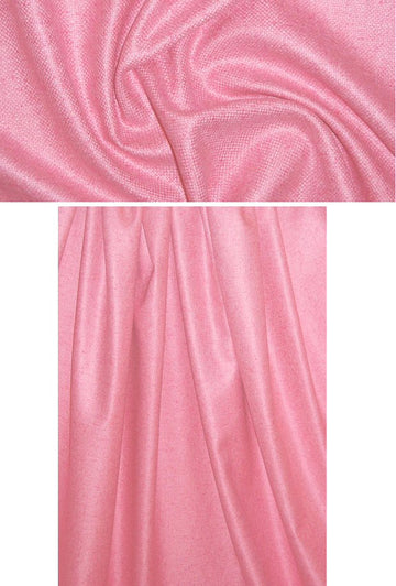 0DL designer silk/wool tweed - pretty pink 2.5 yds