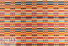 NY designer stripes and diamonds graphic wool/silk woven