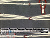 Hermes silk/wool twill woven - belted graphic .625 yds