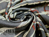 Hermes silk/wool twill woven - belted graphic 1.625 yd