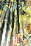 Italian garden dream design panel brocade