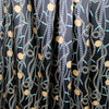 French 'coin necklace' silk charmeuse 1.4 yds