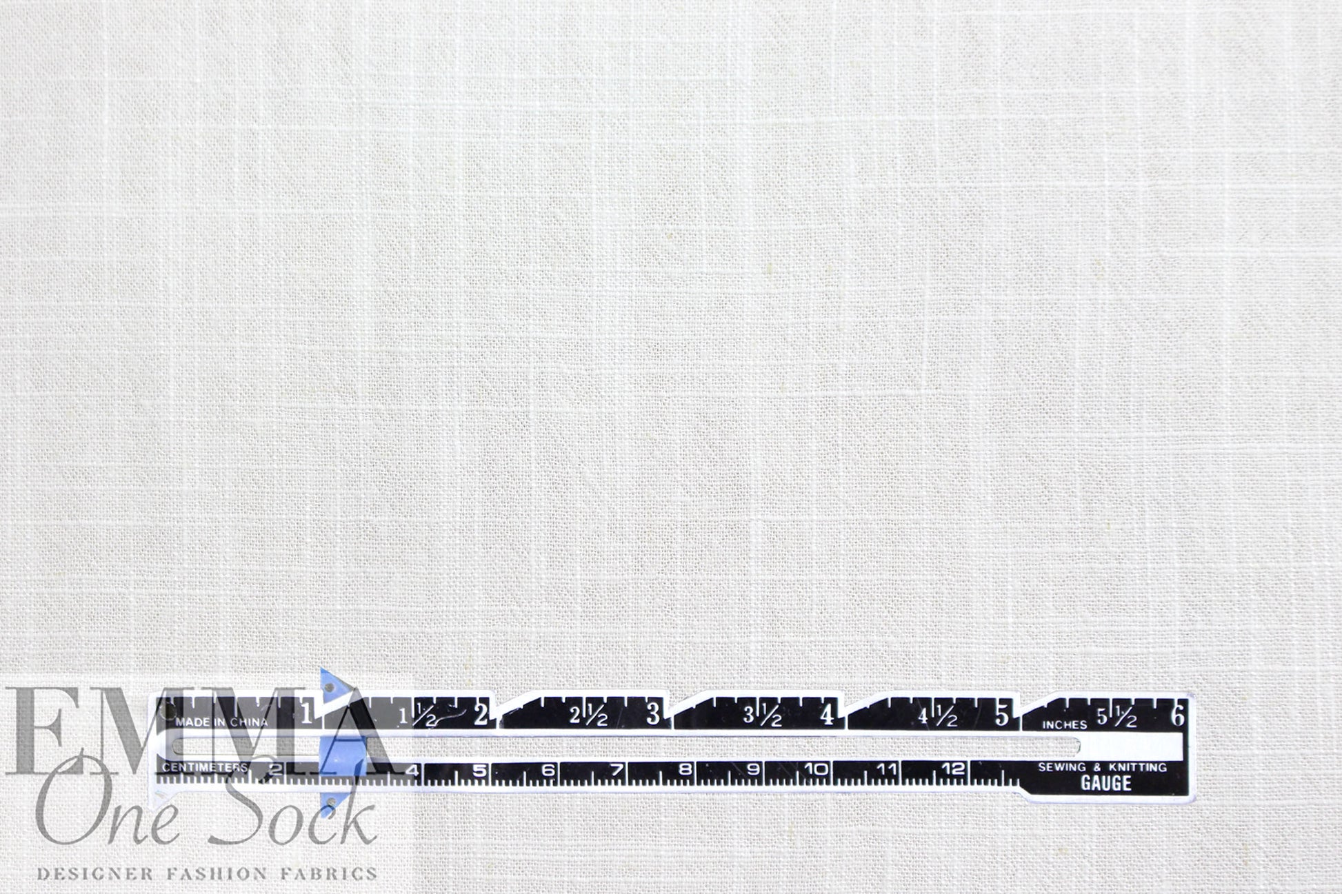 soft white rayon/linen textured woven, Oeko-Tex certified 1.375 yds