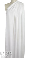 soft white rayon/linen textured woven, Oeko-Tex certified