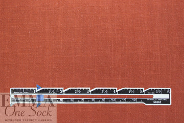 terracotta rayon/linen textured woven, Oeko-Tex certified 1 yard