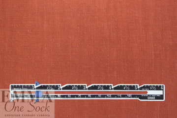 terracotta rayon/linen textured woven, Oeko-Tex certified 1.5 yd