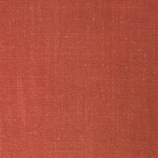 terracotta rayon/linen textured woven, Oeko-Tex certified